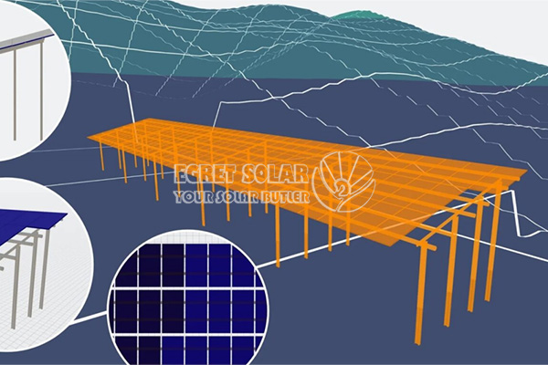 Egret Solar는 대규모 PV 계획을위한 추적기, 지형 도구를 향상시킵니다.